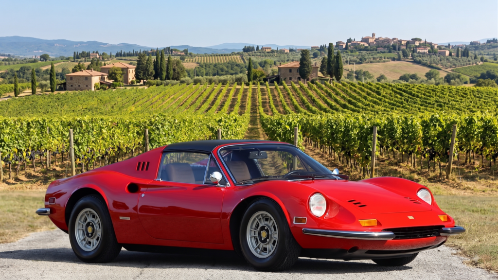 Ferrari Dino 246 GT. Foto: AI