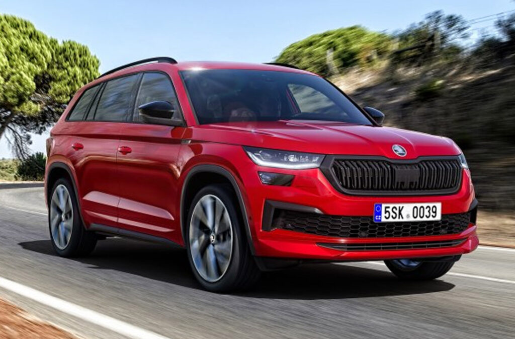 Škoda Kodiaq Sportline predchádzajúcej generácie. FOTO: ŠKODA AUTO