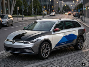 Golf s profilom Octavie Combi, podvozkom z Kodiaqu? Takto nejak vyzerá slovenský ideál. Foto: Autobazar.EU