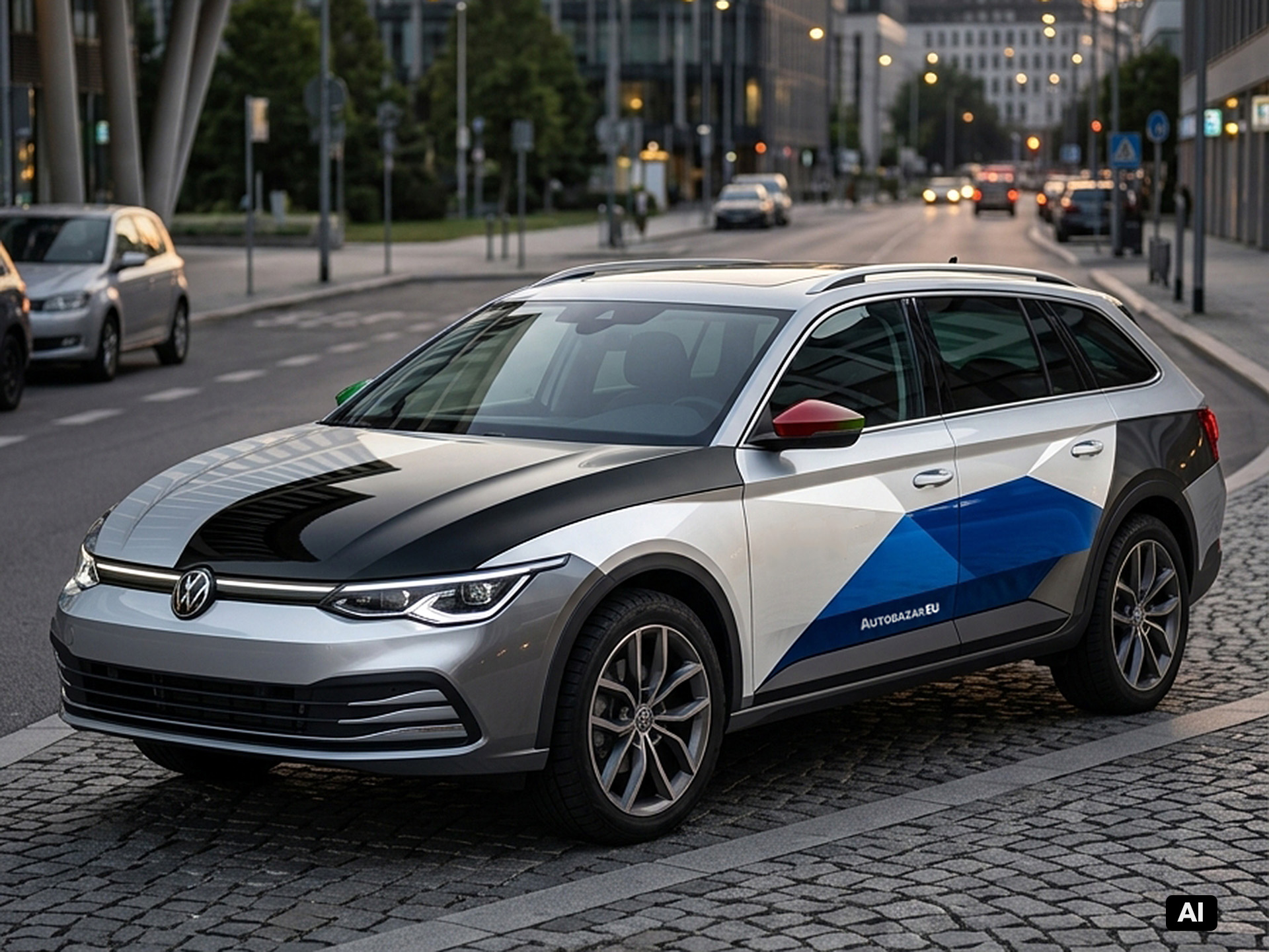 Golf s profilom Octavie Combi, podvozkom z Kodiaqu? Takto nejak vyzerá slovenský ideál. Foto: Autobazar.EU